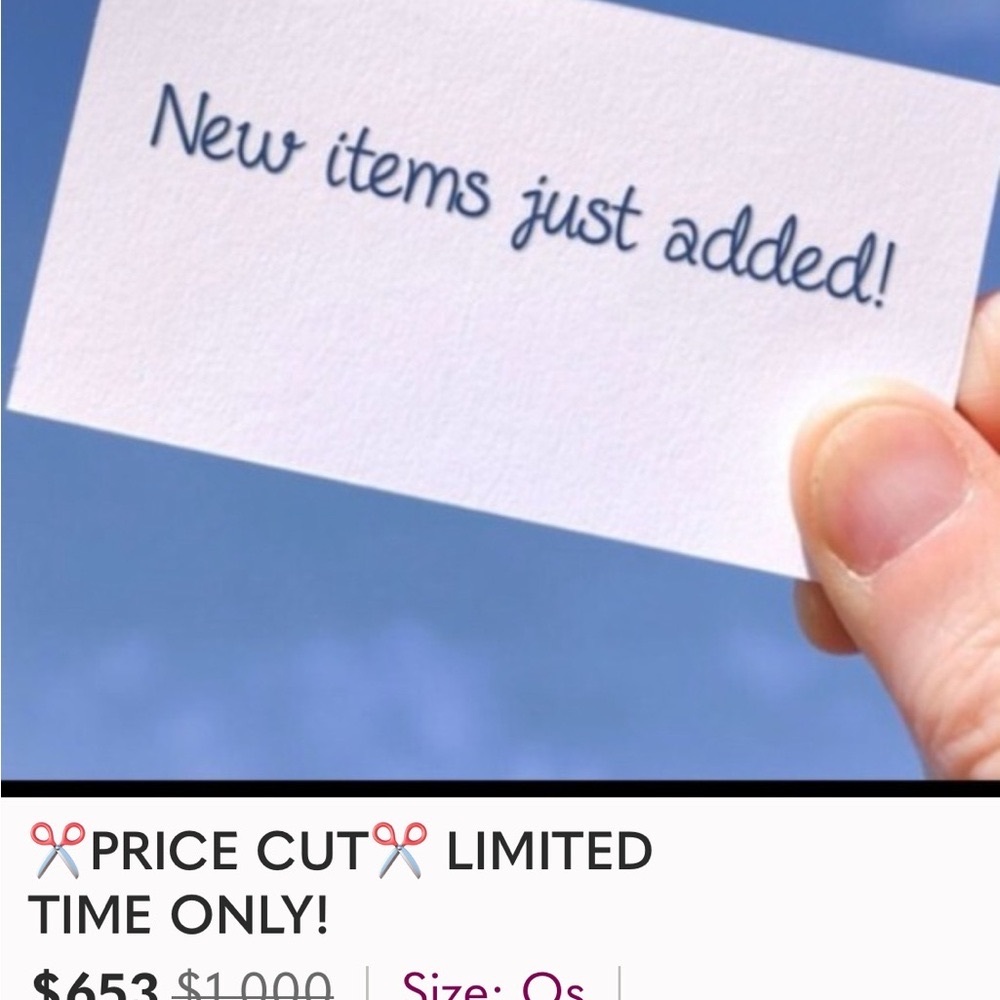 New Items Just Added